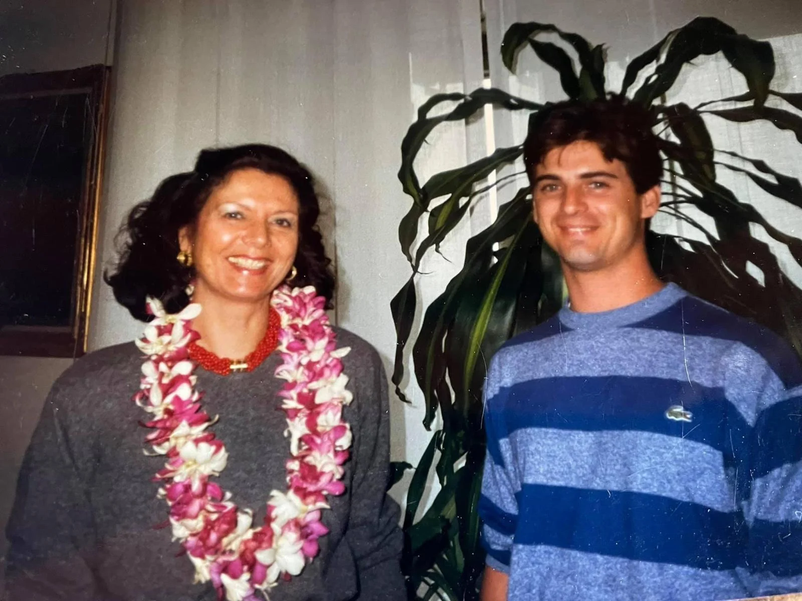 Young Donnie Callaway during his years in Hawaii